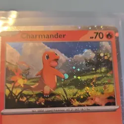 Pokemon TCG Charmander 007/091 Holo Basic 70 HP English Card *SWIRLS* - Image 4