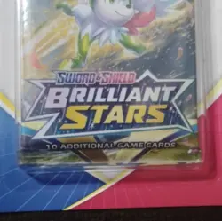 Pokemon TCG Brilliant Stars Booster Pack 10 Cards English Shaymin Foil 2022 - Image 2