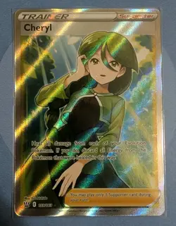 Cheryl Full Art Ultra Rare Pokemon Card Battle Styles 159/163 - Image 1