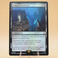 Cover of Darkness | 89 | Foil | Rare | Assassin's Creed | MTG - Image 1