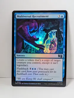 Multiversal Recruitment - FOIL - Marvel Super Heroes Commander MSC - NM - MTG - Image 1