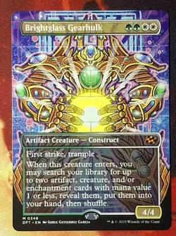 Brightglass Gearhulk (Borderless) Aetherdrift Regular NM - Image 1
