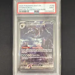 The Pokemon Company 2025 Sv: White Flare Hydreigon ex 169/086 SIR Holo PSA 9 - Image 1