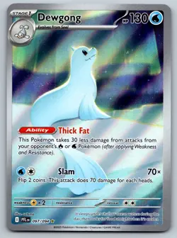 Pokemon TCG ME02: Phantasmal Flames Dewgong 097/094 Illustration Rare 2025 - Image 1