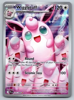 Pokemon TCG ME02: Phantasmal Flames Wigglytuff 105/094 Illustration Rare 2025 - Image 1