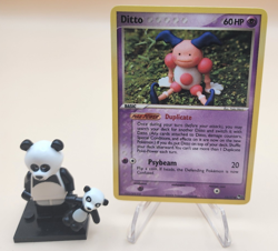 Pokemon TCG 2006 Ditto Mr.Mime 12/17 Pop Series Promos, Common Card MP - Image 1