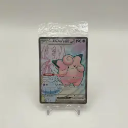 Lillie's Clefairy ex Pokemon Scarlet & Violet Promo #195 Sealed. - Image 1