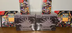 Pokemon Pitch Black 2 Box Lot ETBs + 2 Booster Bundles and 2 blister 3 packs - Image 1