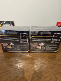 Pokemon Pitch Black 2 Box Lot ETBs + 2 Booster Bundles and 2 blister 3 packs - Image 3