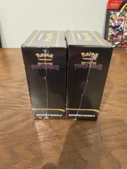 Pokemon Pitch Black 2 Box Lot ETBs + 2 Booster Bundles and 2 blister 3 packs - Image 5