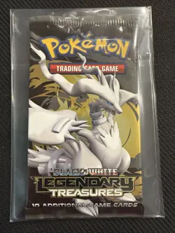 2013 Pokemon Black & White Legendary Treasures Sealed Booster Pack Reshiram - Image 1