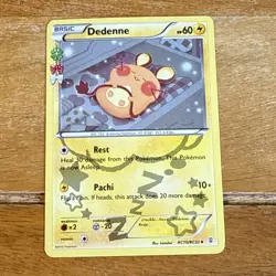 Pokemon TCG Dedenne RC10/RC32 Holo XY Generations Radiant Collection - Image 1