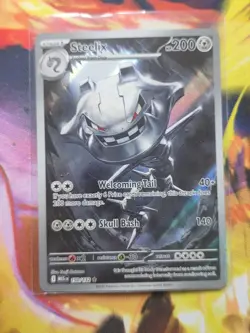 STEELIX 150/132 Illustration Rare Mega Evolution Pokemon Holo Near Mint - Image 1