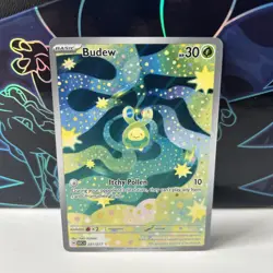 Pokemon TCG Budew 221/217 Ascended Heroes Illustration Rare NM - Image 1