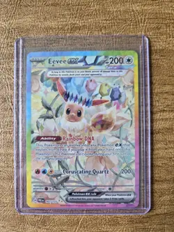Pokemon Eevee ex 167/131 Prismatic Evolutions SIR Special Illustration Rare - Image 1