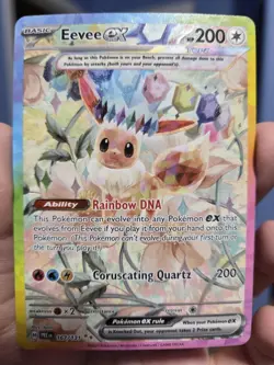 Pokemon Eevee ex 167/131 Prismatic Evolutions SIR Special Illustration Rare - Image 4