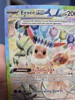 Pokemon Eevee ex 167/131 Prismatic Evolutions SIR Special Illustration Rare - Image 5
