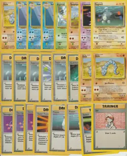 Lot x24 anciennes cartes POKEMON 1999 SET DE BASE EX/GOOD guerison totale 82/102 - Image 1