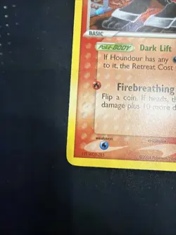 Houndour 60/109 EX Team Rocket Returns Reverse Holo - Stamped - NM - Image 5