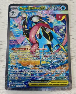 Pokemon - Mega-Quajutsu SIR - CRI 116/086 EX Deutsch - Wachsendes Chaos NM Top - Image 1