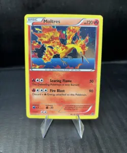 The Pokemon Company Pokemon TCG Moltres 14/99 Next Destinies Holo Rare 120 HP - Image 1