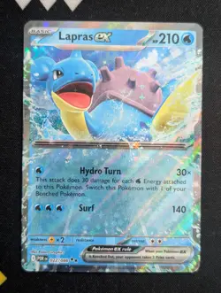 Lapras ex 022/088 ME03: Perfect Order Pokemon NM Holo - Image 1