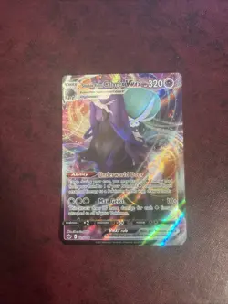 Shadow Rider Calyrex VMAX 075/198 Holo VMAX Rare Chilling Reign Pokemon NM - Image 1