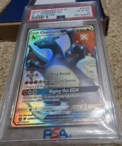 Pokemon S&M Hidden Fates Charizard GX SHINY VAULT HOLO RARE SV49/SV94 - PSA 10 - Image 2