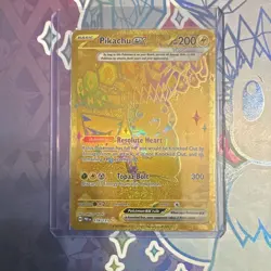 Pokemon TCG Pikachu ex 179/131 Sv Prismatic Evolutions Hyper Rare Holo FA - Image 1