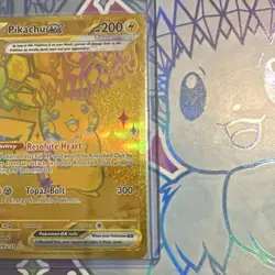 Pokemon TCG Pikachu ex 179/131 Sv Prismatic Evolutions Hyper Rare Holo FA - Image 3