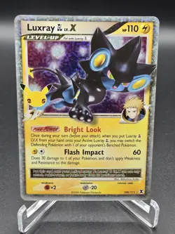 Luxray GL LV.X 109/111 Pokemon Celebrations 25th Anniversary Holo, NM Condition. - Image 1