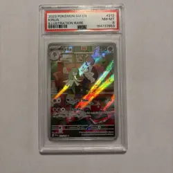 POKEMON PSA 8 KIRLIA ILLUSTRATION RARE 212/198 SCARLET e VIOLET ENGLISH 2023 - Image 1