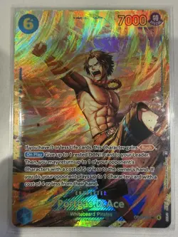 Portgas D Ace - OP13-119 - SEC - ONE PIECE TCG Carrying On His Will NM - Image 1