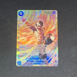 One Piece Portgas D Ace SEC OP13-119, Carrying On His Will NM/M - Image 1