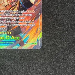 One Piece Portgas D Ace SEC OP13-119, Carrying On His Will NM/M - Image 4