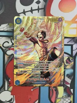Portgas. D. Ace OP13-119 SEC One Piece Carrying On His Will Eng NM - Image 2