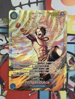 Portgas. D. Ace OP13-119 SEC One Piece Carrying On His Will Eng NM - Image 3