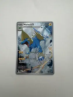 Pokemon TCG Manectric 089/084 Illustration Rare Pitch Black NM - Image 1