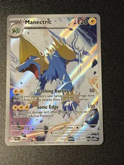 Pokemon TCG Manectric 089/084 Illustration Rare Pitch Black English. Near mint. - Image 1