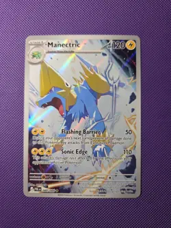 Pokemon TCG Manectric English Illustration Rare Pitch Black 089/084 Near Mint - Image 1