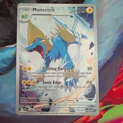 Pokemon TCG Pitch Black manectric 089/084 Illustration Rare - Image 1
