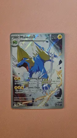 Pokemon TCG: Manectric 089/084 Pitch Black Holo Illustration Rare NM - Image 1