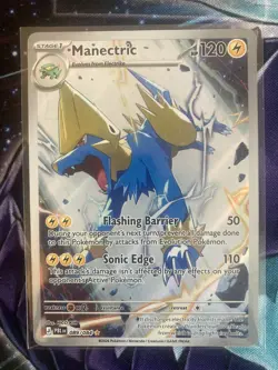 Pokemon TCG Manectric 089/084 IR Illustration Rare Pitch Black PBL Mint - Image 1