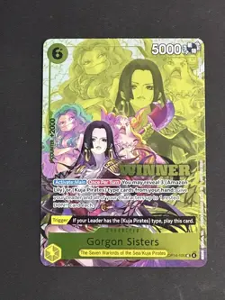 One Piece Card Game Gorgon Sisters WINNER Card Tournament Pack 2026 Vol. 3 NM - Image 1