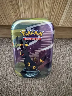 Pokemon TCG Scarlet & Violet Prismatic Evolutions Mini Tin UMBREON SEALED - Image 1