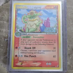 Pokemon TCG Ludicolo Delta Species 6/100 EX Crystal Guardians Reverse Holo - Image 1