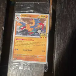 NEW Pokemon Fossil Museum Archeops Promo Card - Chicago Field Exclusive SEALED - Image 1