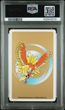 2000 POKEMON GOLD VERSION PLAYING CARDS 7 OF HEARTS #244 ENTEI PSA 10 - Image 2