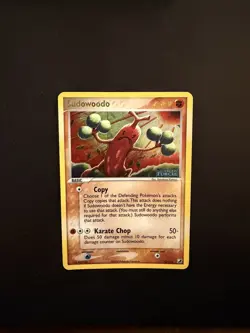 Sudowoodo 15/115 EX Unseen Forces Holo Moderately Played Pokemon Card - Image 2