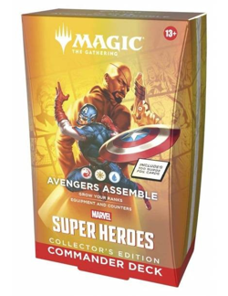 MTG Marvel Super Heroes Collector’s Edition Commander Deck - Avengers Assemble - Image 1